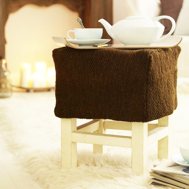 knitting ideas furniture decoration