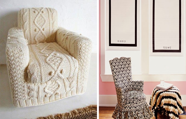 knitting ideas furniture decoration