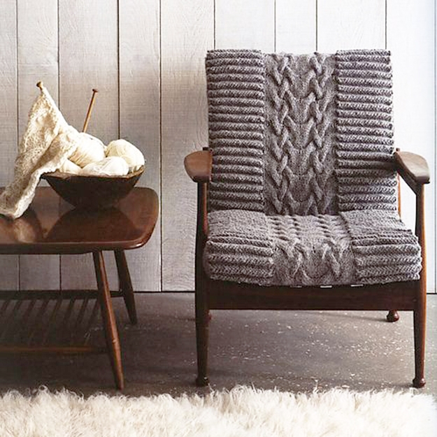 knitting ideas furniture decoration
