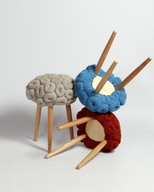 knitting ideas furniture decoration