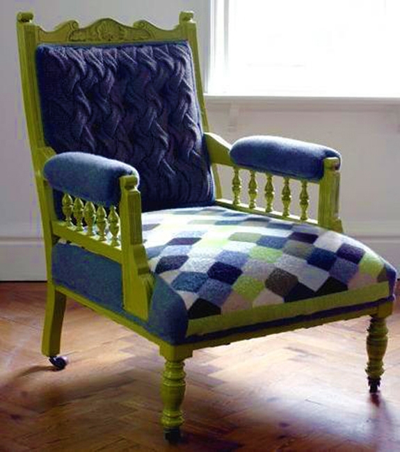 knitting ideas furniture decoration