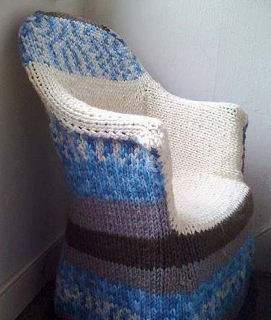 knitting ideas furniture decoration