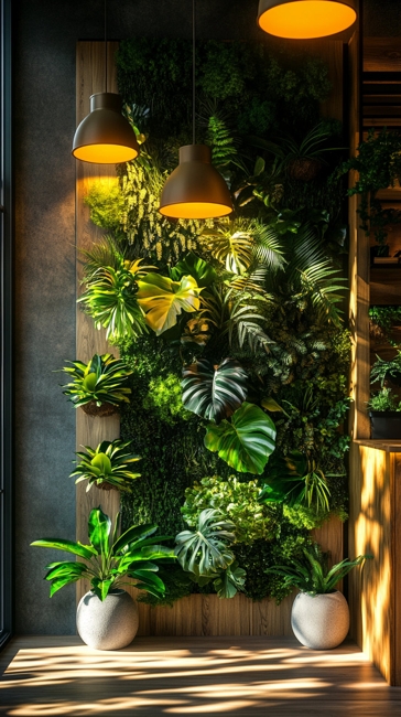 vertical gardens contemporary design