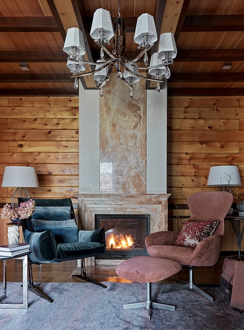 living room furniture unique fireplace design