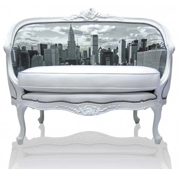 creative upholstered furniture fabric prints