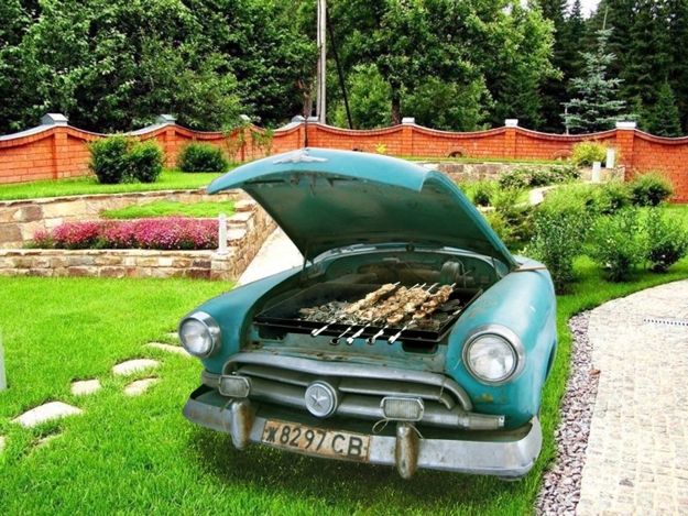 diy art recycled crafts vintage cars