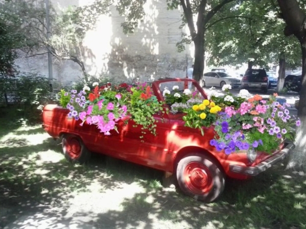 diy art recycled crafts vintage cars