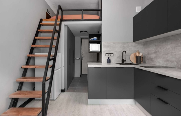 small kitchens storage organization