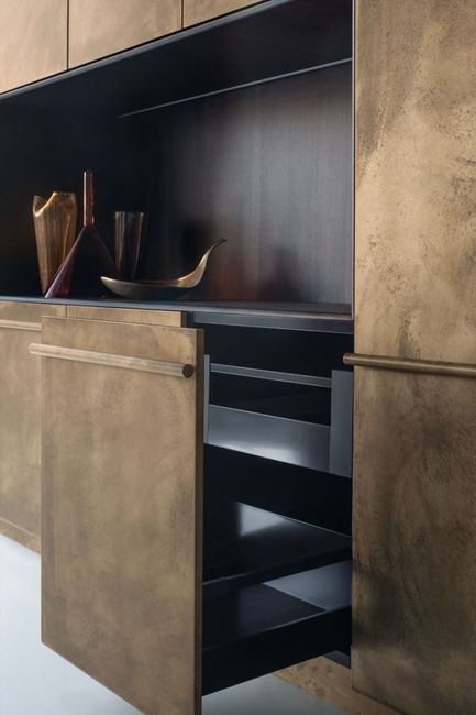 contemporary pull out cabinets