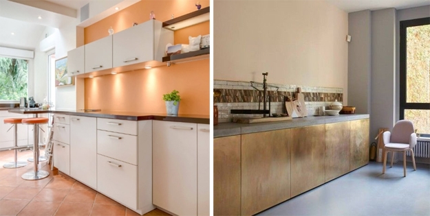 small kitchens storage organization