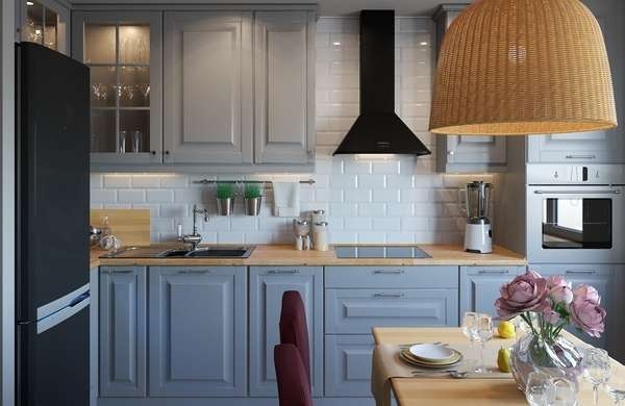 small kitchens storage organization