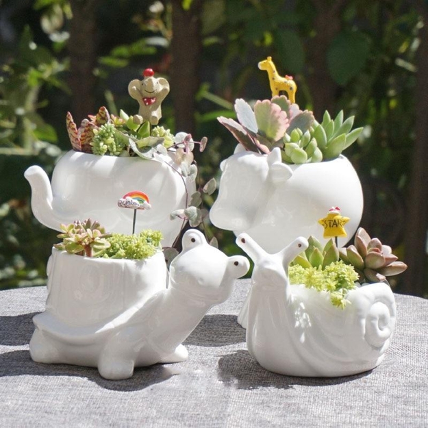 unusual planters home accents yard decorations