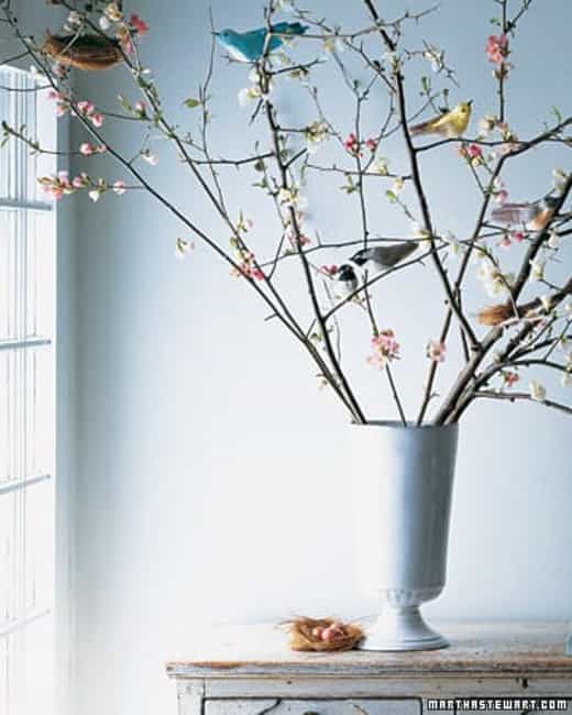 bird decorations crafts accents floral arrangements