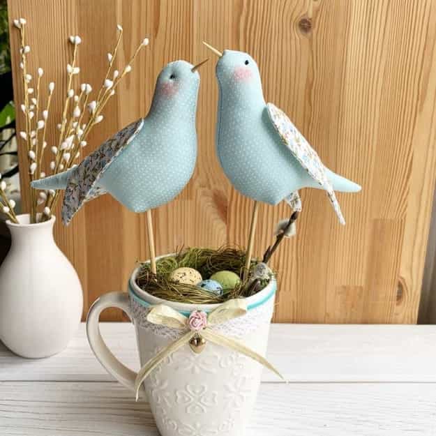 bird decorations crafts accents floral arrangements
