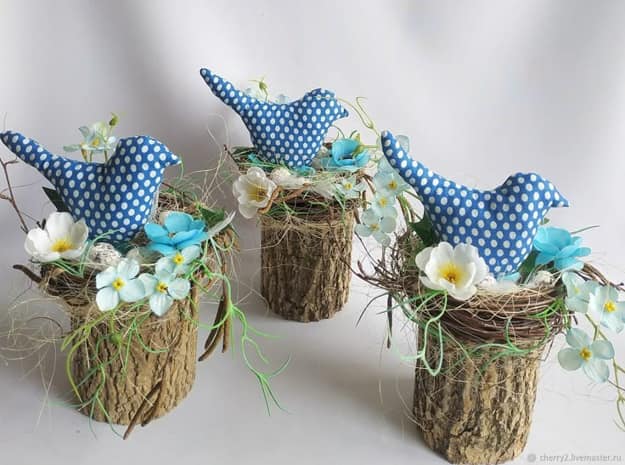 bird decorations crafts accents floral arrangements