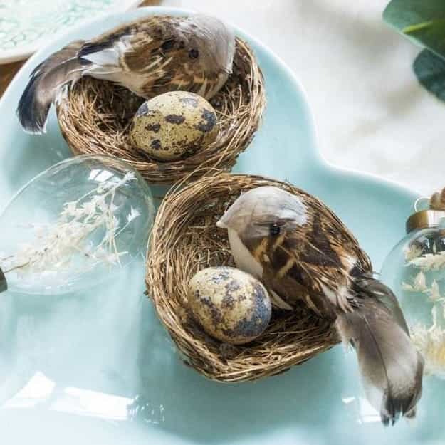 bird decorations crafts accents floral arrangements