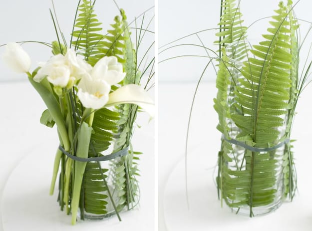 how to make floral table centerpieces
