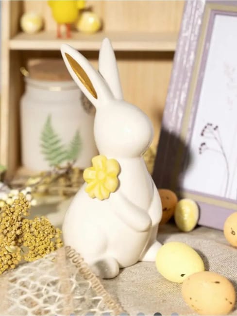 easter accents bunny centerpiece ideas