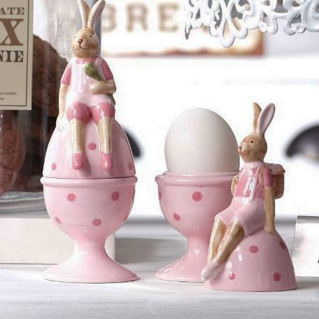 easter accents bunny centerpiece ideas