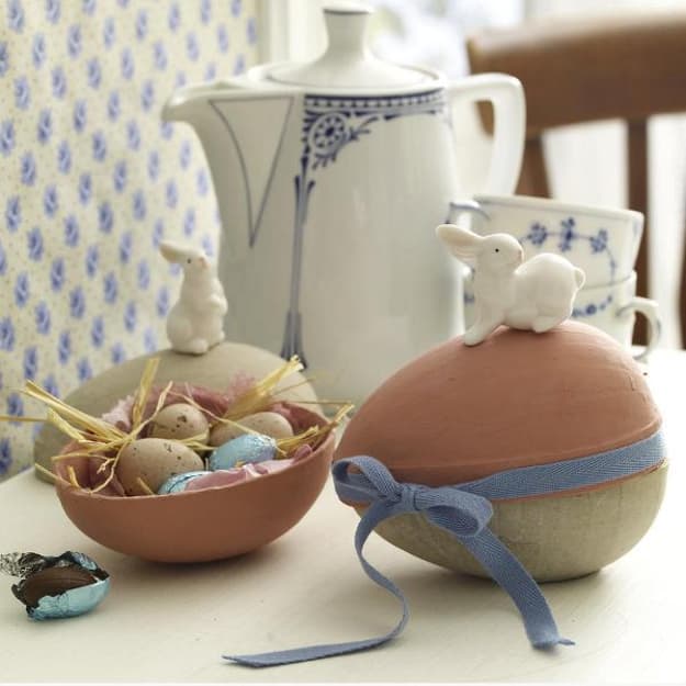 easter accents bunny centerpiece ideas