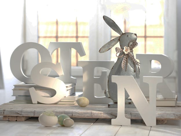 easter accents bunny centerpiece ideas