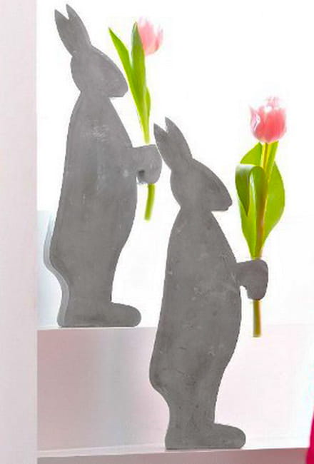 easter accents bunny centerpiece ideas