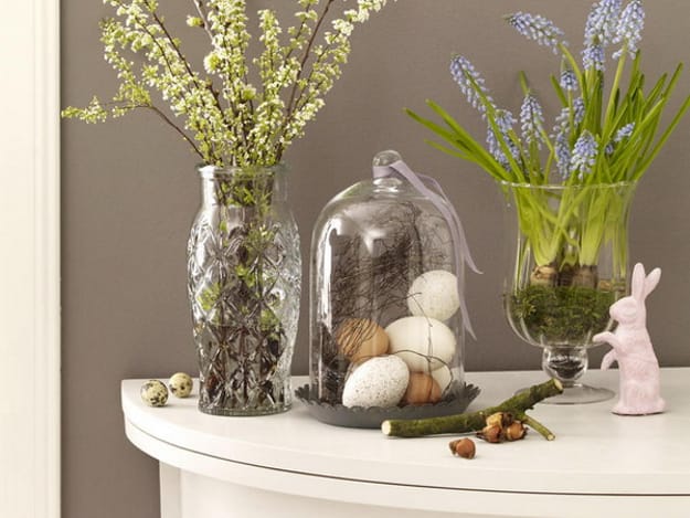 easter accents bunny centerpiece ideas