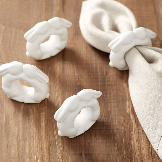 easter accents bunny centerpiece ideas