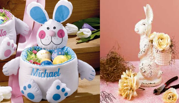 easter accents bunny centerpiece ideas