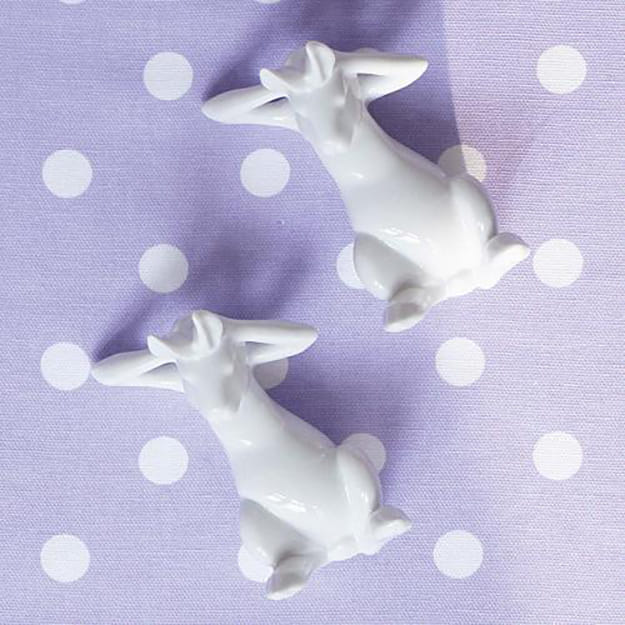 ceramic bunnies