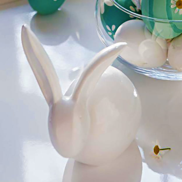 easter accents bunny centerpiece ideas