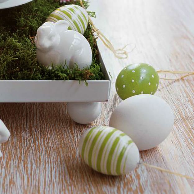 easter accents bunny centerpiece ideas