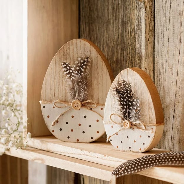 wood crafts bunny eggs