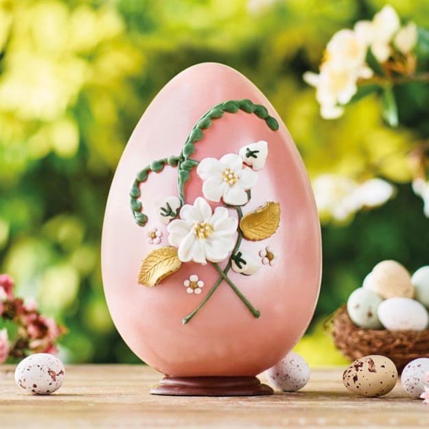 beautiful ceramic egg floral designs