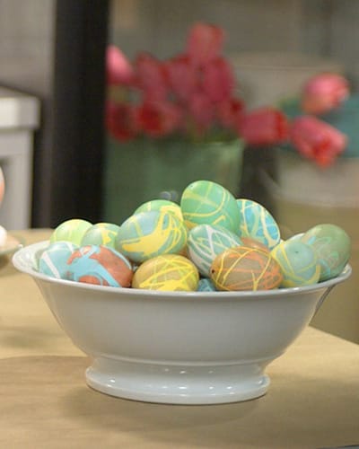 eco friendly easter ideas naturally dyed eggs
