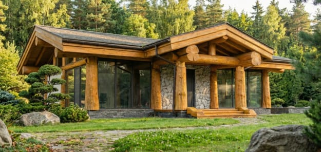 wooden house design