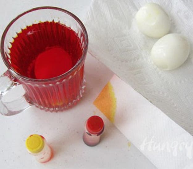 how make decorations carrot egg