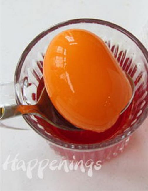 how make decorations carrot egg