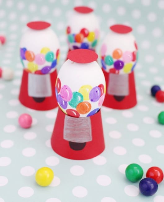 colorful egg holders