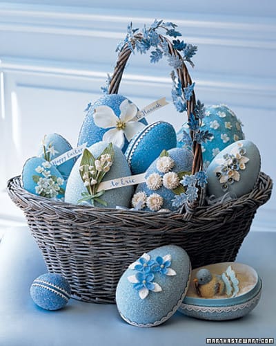 spring holiday baskets ester eggs decorations