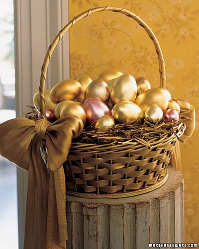 spring holiday baskets ester eggs decorations