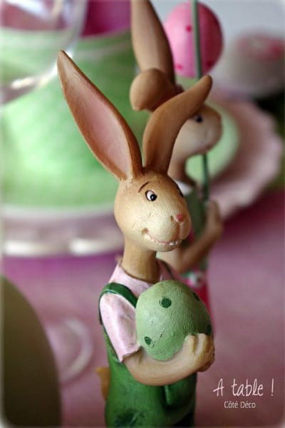 spring decorating easter decorations green pink colors
