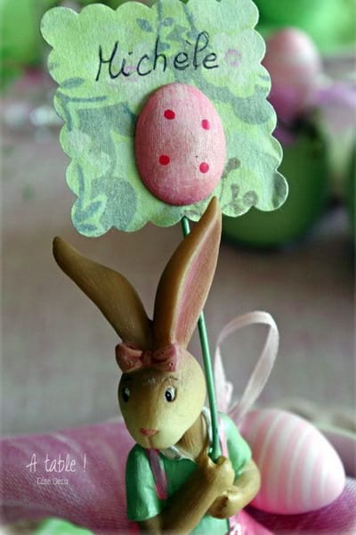 spring decorating easter decorations green pink colors