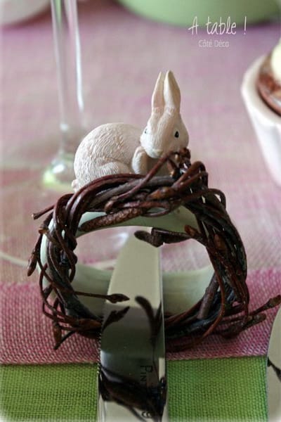 spring decorating easter decorations green pink colors