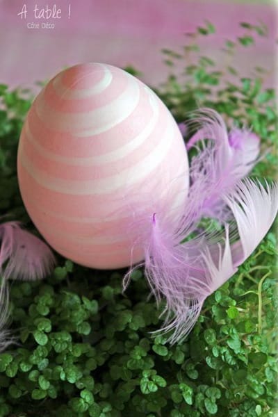 spring decorating easter decorations green pink colors