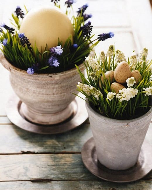 spring holiday table centerpieces