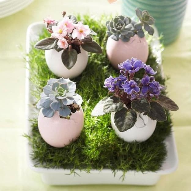 spring holiday table centerpieces