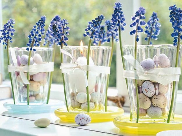 spring holiday table centerpieces