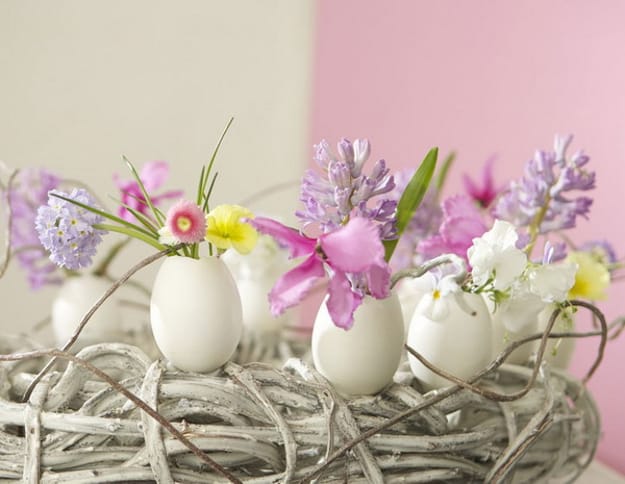spring holiday table centerpieces