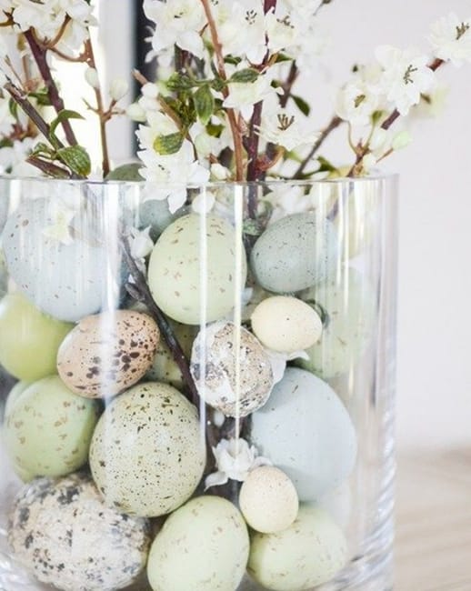 spring holiday table centerpieces